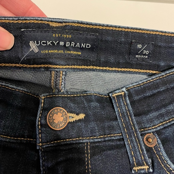Lucky Brand Sweet Bootcut Mid Rise Denim Jeans Women's size 10/30 Regular - Picture 6 of 7